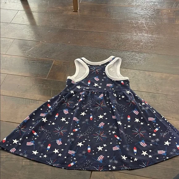 Patriotic Sleeveless Dress - Picture 3 of 4